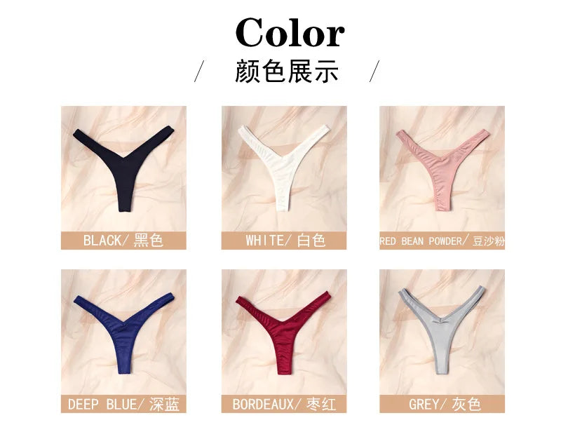 2025 Sexy Simple Low Waist Briefs Women's Wholesale Thong New Hip Lifting Pants