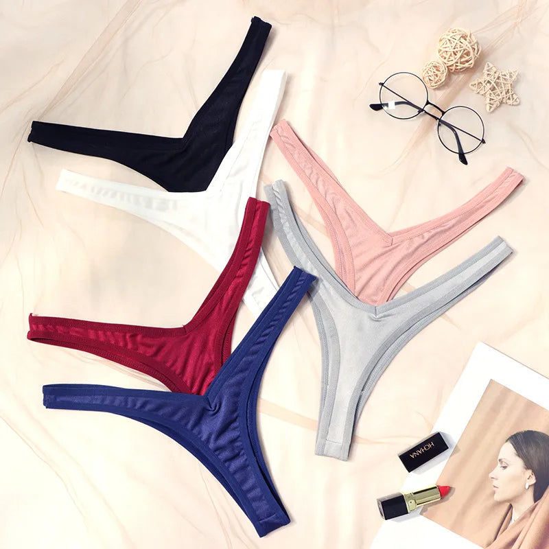 2025 Sexy Simple Low Waist Briefs Women's Wholesale Thong New Hip Lifting Pants