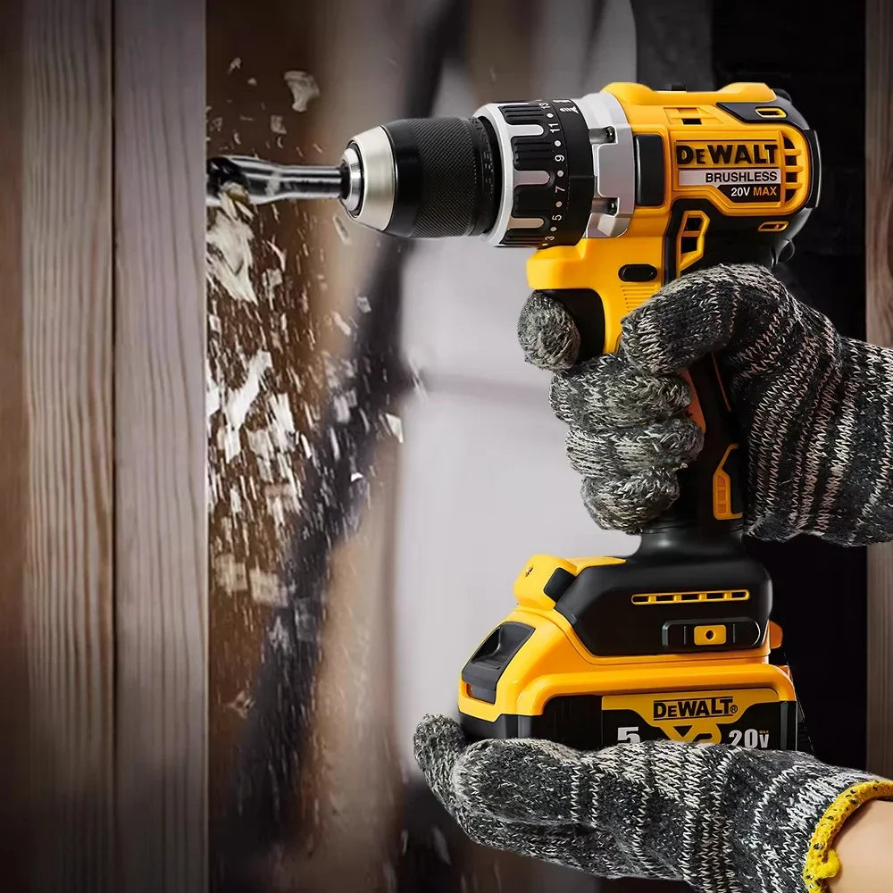 For DeWalt Battery PIN Dcd796 Screwdriver 20v Brushless Electric Hand Drill 13mm Pistol Drill Electric Screwdriver Tool