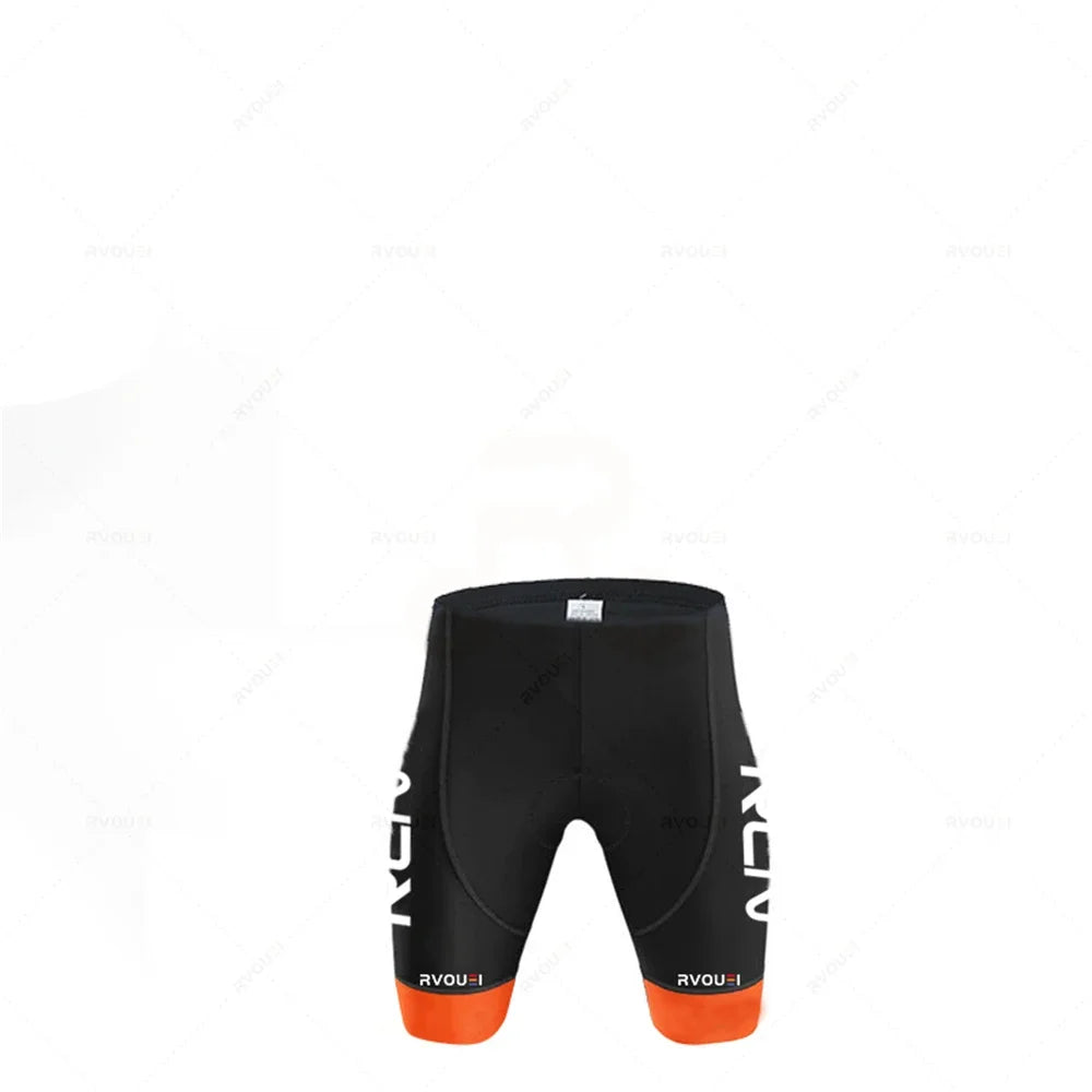 2025 RCN Team Cycling Jersey Set Summer Breathable Road Bicycle Suit Riding Uniform Bike MTB Clothing New Sports Cycling Kits