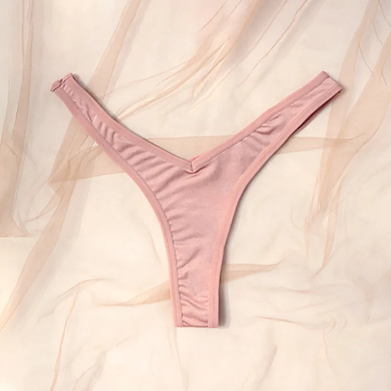 2025 Sexy Simple Low Waist Briefs Women's Wholesale Thong New Hip Lifting Pants