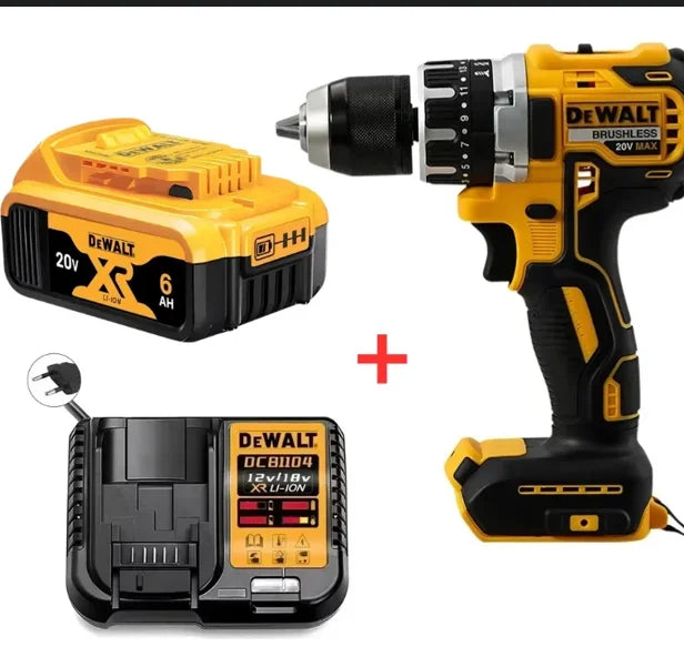 For DeWalt Battery PIN Dcd796 Screwdriver 20v Brushless Electric Hand Drill 13mm Pistol Drill Electric Screwdriver Tool