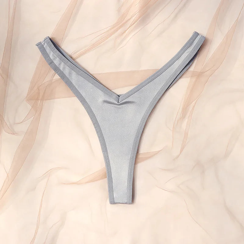 2025 Sexy Simple Low Waist Briefs Women's Wholesale Thong New Hip Lifting Pants