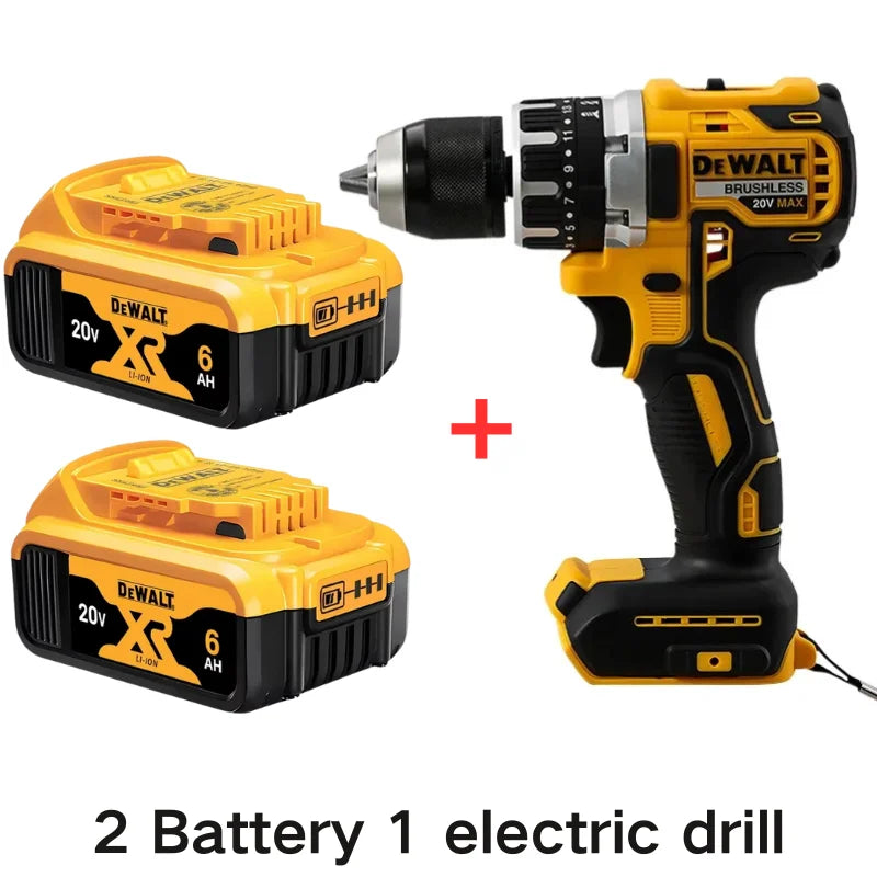 For DeWalt Battery PIN Dcd796 Screwdriver 20v Brushless Electric Hand Drill 13mm Pistol Drill Electric Screwdriver Tool