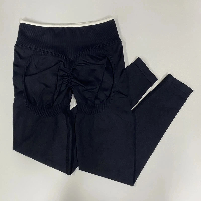 Ignite Sculpt ScrunchSeamless Scrunch teveo  Legging for Women Yoga Pants Hip Lifting Running Exercise Gym Ignite Sculpt Series