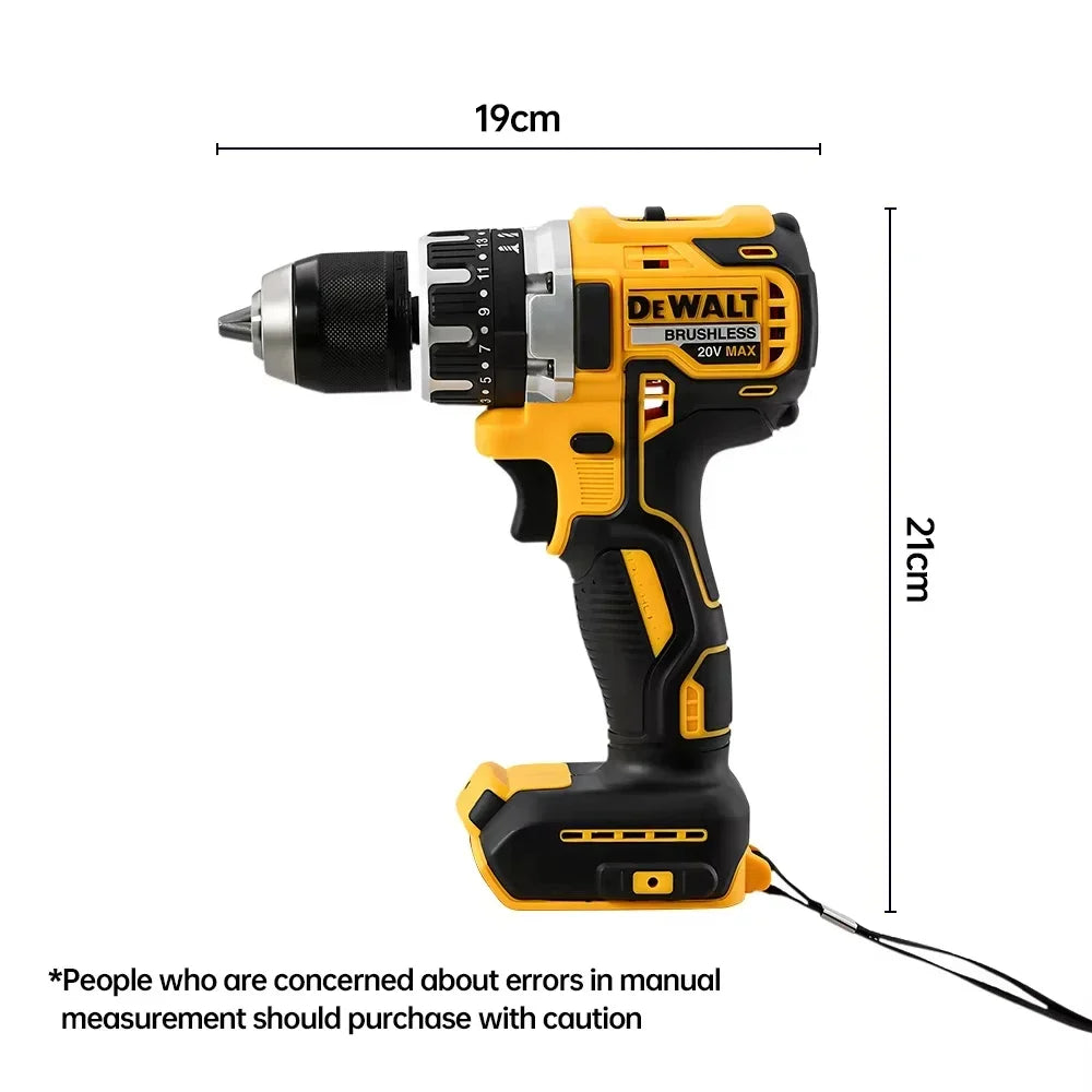 Dewalt 796 Cordless Brushless Impact Drill Brushless Drill Multifunctional Rechargeable Portable 20V Battery Power Tools