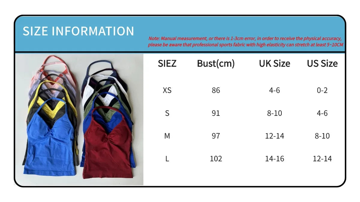 No Logo 2 Pieces Set Yoga Leggings Set Women Backless Tank Tops High Waist Scrunch Gym Suit Fitness Clothes Outfit Yoga Set